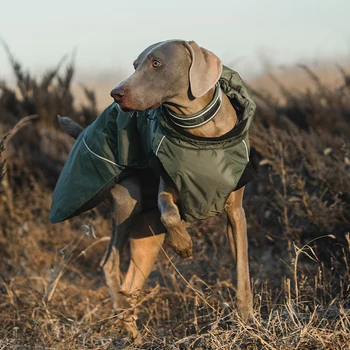 Blackdoggy VC20-JK001 Зимняя теплая куртка для домашних животных с регулируемой Подкладкой