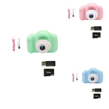 Детская камера Мини-цифровая камера 1080P HD Экранная камера Видеокамера 8 МП Уличная игрушка Детские подарки