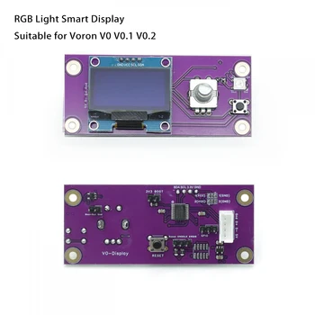 1шт Voron V0 V0.1 V0.2 OLED-дисплей для Raspberry Pi/Gemini RGB Light Умный дисплей Для 3D-принтера Voron V0.2