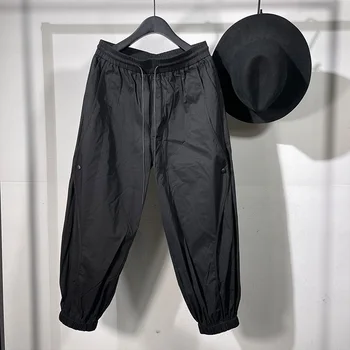 Owen Seak / Мужские повседневные шаровары-карго, уличная одежда в стиле хип-хоп, Мужская одежда длиной до щиколоток, Спортивные брюки, Осенние черные брюки